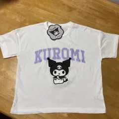 新品.タグ付き☺︎ KUROMI Tシャツ　サイズ150㎝