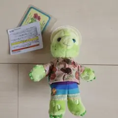 ディズニーリゾート　オルメルぬいぐるみバッジ　タグ付・未使用のサムネイル