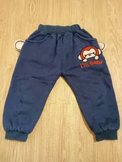 I'm baby モンキー ボトムス 可愛いネイビー100cm