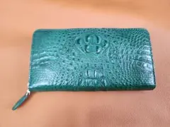 ロダニア　ホーンバック　クロコダイル　ラウンド　ファスナー　長財布　新品未使用品のサムネイル