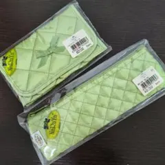 【新品未使用】ナラヤ　ミラー付きポーチセット