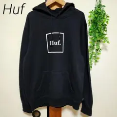 Huf ハフ パーカー トレーナー フーディー 黒 ブラック