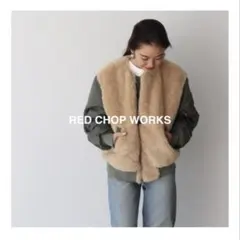 最終値下げ リバーシブルMA-1ジャケット RED CHOP WORKS