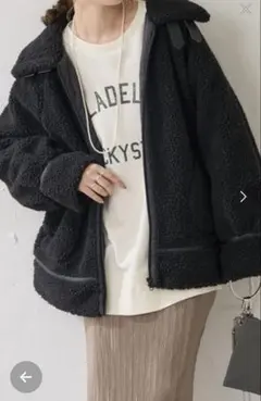 ブルゾン フリースジャケット