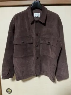 【新品】EMMA CLOTHES コーデュロイジャケット　Mサイズ　ブラウン