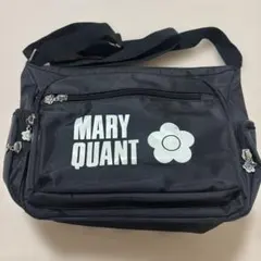 【美品】MARY QUANT ショルダーバッグ ナイロン 6ポケット