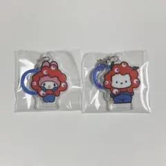 サンリオ ミャクミャク なりきりアクリルチャーム 2点セット