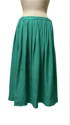 Neiman marcus シルクプリーツスカート