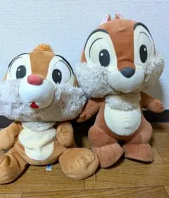 チップとデール 約40cm 大きなぬいぐるみ