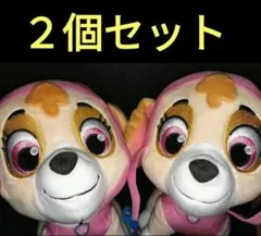 パウパトロール　kawaiiスタイルBIGぬいぐるみ　スカイ　インテリア