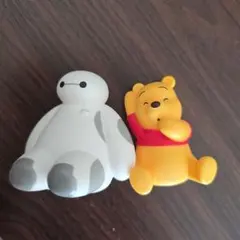 ディズニー ベイマックス くまのプーさん フィギュア 2体セット