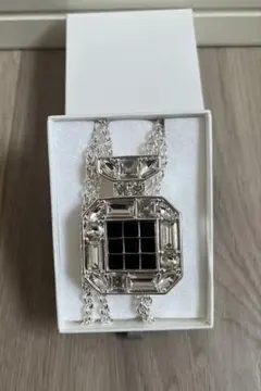 chieko+ perfume brooch necklace 香水瓶　シルバーのサムネイル