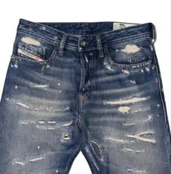 DIESEL BUSTER ダメージ加工 ジーンズ