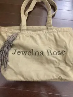 jewelna rose カーキ　ハンドバッグ　トートバッグ