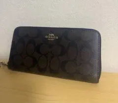 Coach財布コーチブラック ネイビー オレンジ コーチ財布 メンズ財布