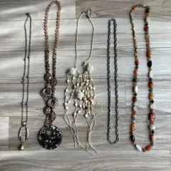 ネックレス　5点　set