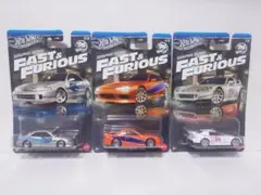 ホットウィール　ワイルドスピード　グラフィックリミックス　シルビア等3台セット