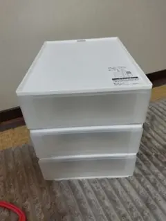 ニトリ　引き出し　Nインボックス　ハーフサイズ　3段