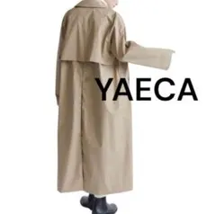 YAECA ベージュ ステンカラーコートS レディースのサムネイル