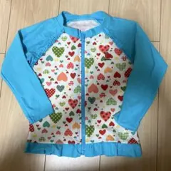 ラッシュガード ハート柄 100cmキムラタン Youpi！