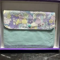 母子手帳 ケース マルチケース ポーチ レトロアニマル 母子手帳カバー カード