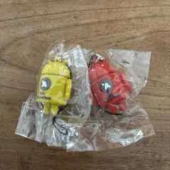 アプライド　アンドロイド ストラップ レッド　イエロー2個セット