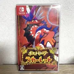 【チラシ付】ポケットモンスター スカーレット Nintendo Switch