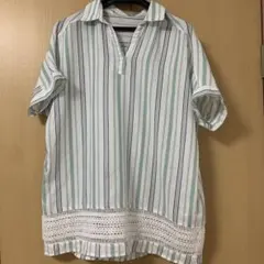 SHOO LA RUE ストライプシャツ