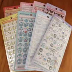 正規品 ボンボンドロップシール ミニ サンリオ 全８種 コンプリートセット