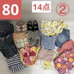 子供服　ベビー服　女の子　まとめ売り　80 夏服　お出かけ　水着　甚平