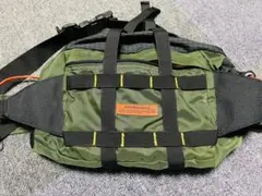 ウエストバッグ ボディバッグ ウォーキングバッグ カーキ グリーン