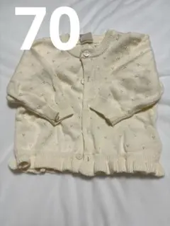 petit main カーディガン　70cm