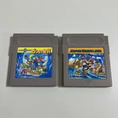 スーパーマリオランド、スーパーマリオランド2 ６つの金貨　ゲームボーイ　ソフト