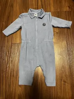 プチバトー　18m81cm ブルーつなぎ