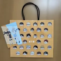 ハイキュー!! プラザ 特典 ショッパー 819 紙袋＆ポストカード