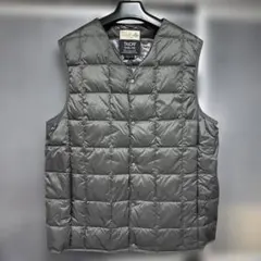 【美品】DUFFER✖️TAION インナーダウンベスト （L）グレー