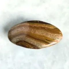 キラキラ　マーブル　帯留　ブローチ　茶系　メ6　帯留め　アンティーク　着物