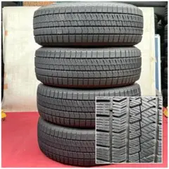 送料込◆215/60R16 95QブリヂストンBLIZZAK VRX2バリ溝4本