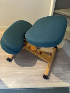 椅子 チェア エルゴノミックチェア 青緑色