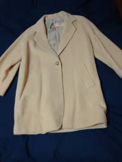 CORDIER クリーム色 ボタン付きジャケット