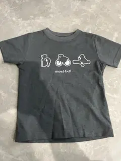 mont-bell グレー Tシャツ 100