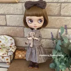 ネオブライスアウトフィット♡お花の雫♪cuteなローウエストワンピース