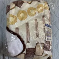 食べ物模様 フリースブランケット