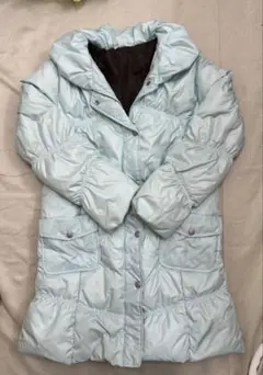 UNIQLO 水色 150cmダウンコート