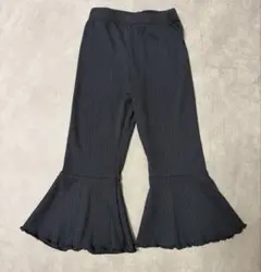 【美品】SHEIN リブフレアパンツ 長ズボン 100cm