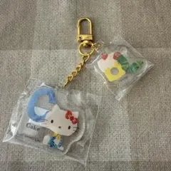 はらぺこあおむし×ハローキティ　ツインアクリルキーホルダー