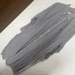 Gymphlex ジムフレックス　ストライプ 長袖シャツワンピース　14