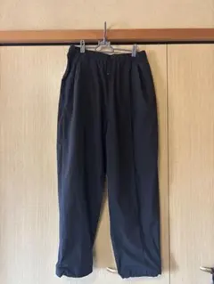 ファミマ　ナイロンジョガーパンツ　くろ　Lサイズ