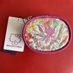 ハローキティx リバティ HELLO KITTY SMILE 花柄小物ケース