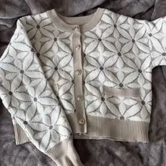 花柄 カーディガン Fサイズ　natural couture